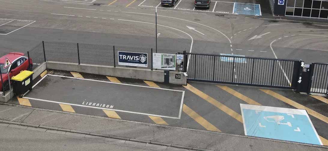 Truck Parking acces